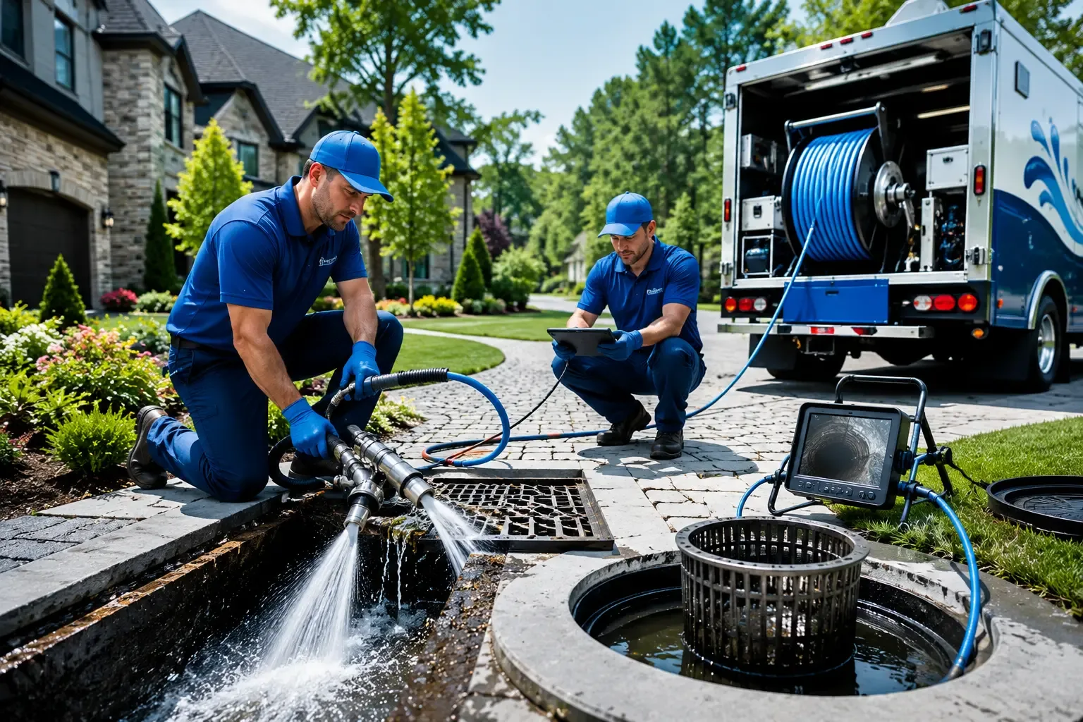 Local outdoor drain cleaning professionals in Mazomanie, WI