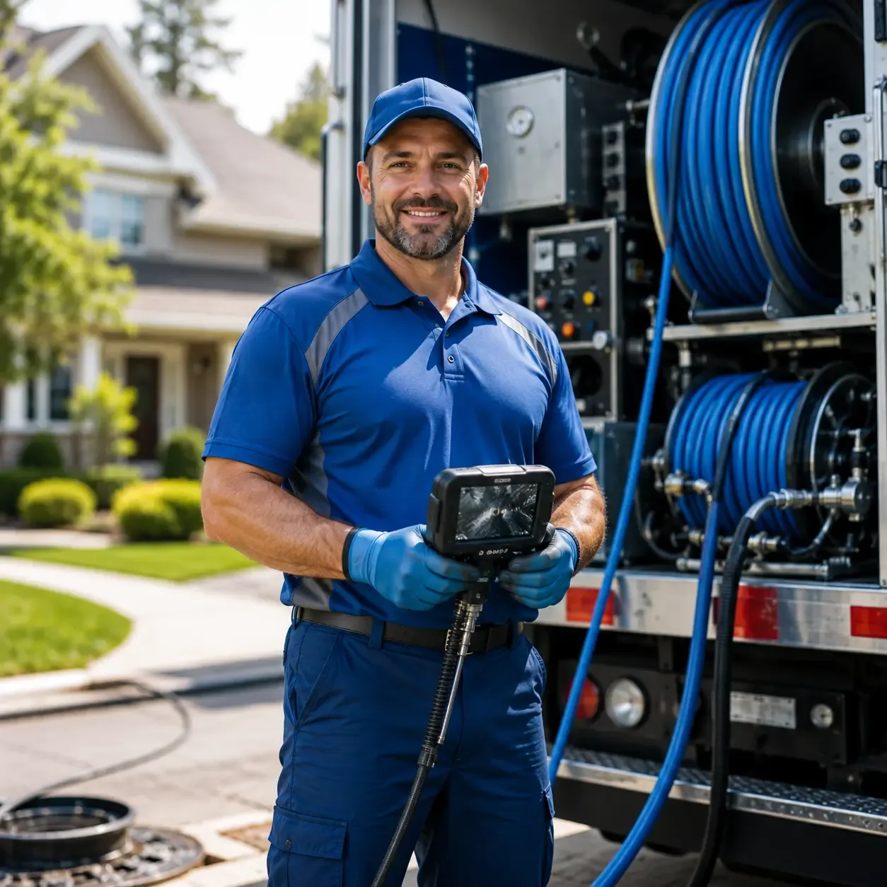 Local outdoor drain cleaning specialists in Mazomanie, WI